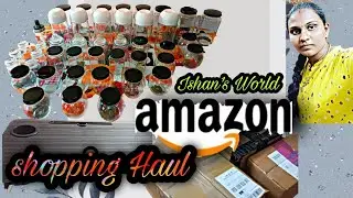 Amazon Shopping Haul for kitchen || Glass Storage Containers at Below 1000 Rs ||@Amazon #Ishansworld