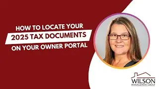 How To Find Your 2025 Tax Documents on Your Owner Portal