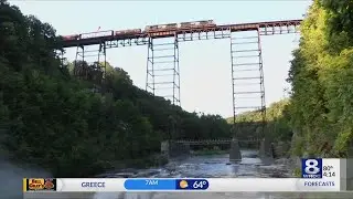 Letchworth State Park's old trestle: From 1875 to 2019 — July 31, 2019
