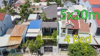 Home Design Ideas 5x20 Meters 4 Bedroom