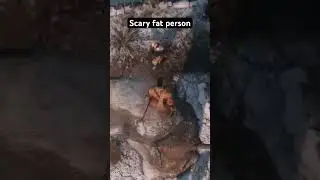 Scary fat person
