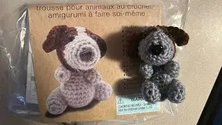 Dollar tree crochet kit: Dog 🐶 2/5