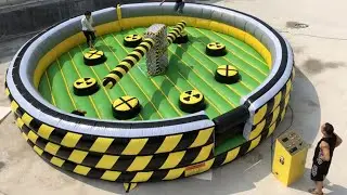 Ultimate Multi Player Wipeout Sweeper Action Game Toxic Meltdown