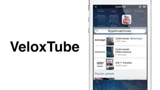 Настройка Cydia: VeloxTube для Velox