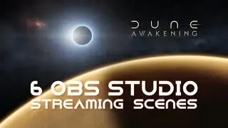Dune: Awakening &ndash; Overlays Just chatting OBS Studio PR&Ecirc;TS &Agrave; L&rsquo;EMPLOI | Setup Stream Ultra Immersif