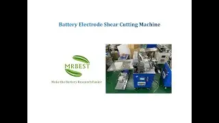 Battery Electrode Shear Cutting Machine