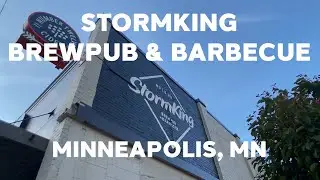 StormKing Brewpub & Barbecue in Minneapolis Minnesota | Minnesota Craft Brewery Review
