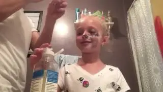 Safe face paint removal 🤘👍😍👌🏻