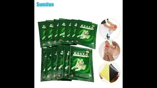 Sumifun 8/48/104Pcs Vietnam White Tiger Balm Medical Plaster Back Muscle Arthritis Pain Relief Patch