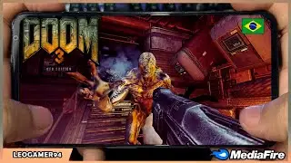 DOOM 3 Jogo FPS Dublado em Portugu&ecirc;s BR Para Android