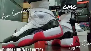 Air Jordan Jumpman Two Trey - Gym Red - 2022 - On Feet - GARY|笙開箱(GARY UNBOXING)
