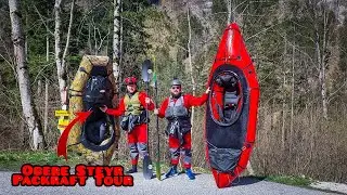 Obere Steyr Packraft Tour | Hinterstoder Stromboding - Klaus | WW III - III+ | Bushcraft Österreich
