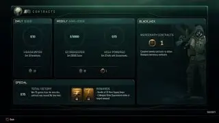 (Black Ops 3) Contracts/New Weapons