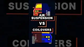 AIR SUSPENSION VS COIL-OVERS! Explained #shorts #engineering #automotive #cars #supercars