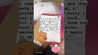 Pokimane cries to fan mail when she's having a bad day