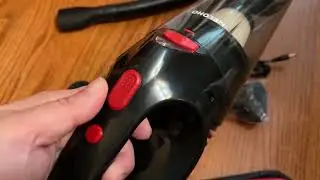 Unboxing MELOHO Car Vacuum Cleaner High Power, Portable Handheld Cordless Rechargeable