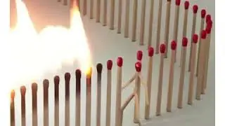 Burning Matches