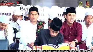 Pembacaan ayat suci Al-Qur'an,..Dalam acara peringatan isra Wal mi'raj Nabi Muhammad Saw.. 