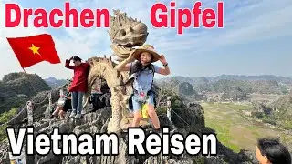 Stein-Drachen, Hang Mua / 500 Stufen & Wahnsinn der Welt #VietnamReise #NinhBinh #HangMua #travel
