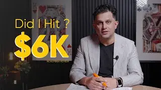 Did I Hit $6,000 Playing Poker? | November Results | Becoming the Pro
