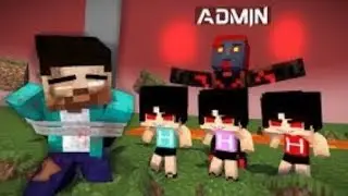 HEROBRINE VS HEEKOS AND THE ADMIN BOSS - SAD STORY - MONSTER SCHOOLMINECRAFT ANIMATION😈