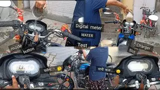 splendor xtec digital meter water test || splendor xtec mode button not working || splendor bs7 e20