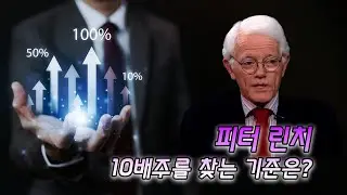 피터 린치 10배주를 찾는 기준은?