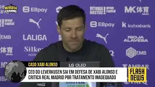 CEO DO BAYER LEVERKUSEN SAI EM DEFESA DE XABI ALONSO E CRITICA REAL MADRID POR TRATAMENTO INADEQUADO