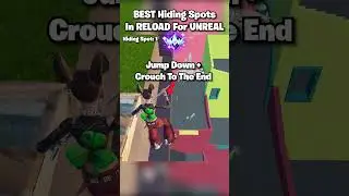 BEST Reload Hiding Spots To Reach UNREAL 💀 #shorts #fortnite