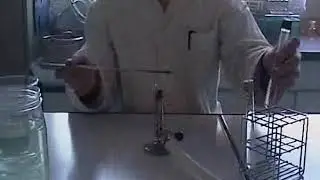 Microbiologie - Ensemencement d'une g&eacute;lose inclin&eacute;e