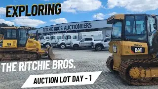 Exploring the Ritchie Bros. Auction Lot: Pre-Auction Equipment Tour