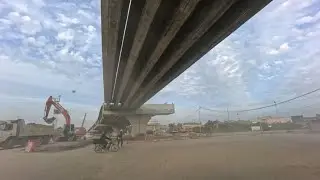 بغداد بالسيارة | من تقاطع البلديات إلى سريع القناة – جسر جديد وأتربة 
