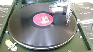 HMV 102 Gramophone - Madhuban Mein Radhika - Md Rafi
