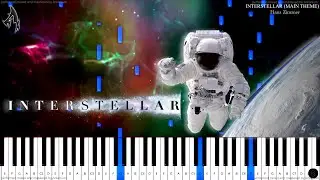 Interstellar Main Theme - Hans Zimmer(Piano Tutorial)| Interstellar Theme by Hans Zimmer(Piano)