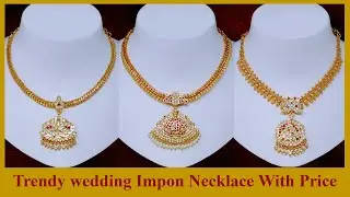 Latest Impon Necklace Designs 2024 || Traditional Impon Attigai Designs || COD Available 🤩