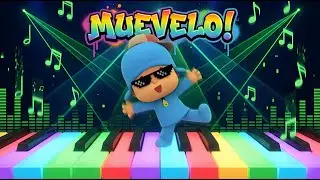 POCOYO Dancing Meme 🕺 | &ldquo;Mu&eacute;velo&rdquo; 🎹 Piano Remix + MIDI Art #piano #music #animation #pianocover