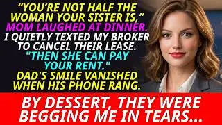My Parents Insulted Me To Praise My Sister—So I Canceled Their Lease Mid-Dinner | Her Silent Truth