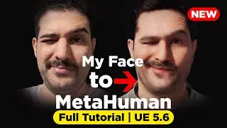 How to Create Your Own MetaHuman with Your Real Face Texture in Unreal Engine 5.6