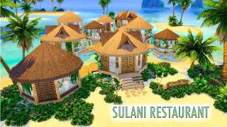 Sulani Restaurant / The Sims 4 / Speed Build / Ресторан Сулани/ Симс 4
