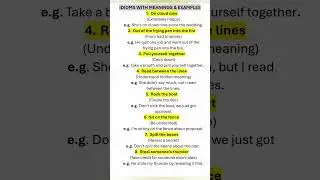 Idioms. Common idioms & meanings. Eng Vocabulary. Learn English Lesson. Advanced English. IELTS Prep