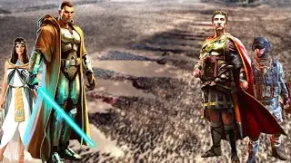 CAN THE ROMAN ARMY STOP CLEOPATRA'S EVIL PLAN? - Epic Battle Simulator 2 - UEBS 2