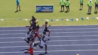 Michael Stroup State Championship 100 Meter Dash 10 73