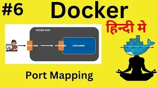 How to do Port Mapping in Docker ? | Docker Hindi |  आसानी से सीखें Docker हिन्दी मे | Cloud Hindi