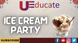 Ueducate online earning and skills training center layyah#icecreame#party#icecream in u-edudcate
