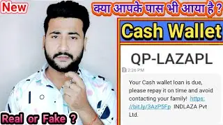 Cash Wallet Loan Repayment Whatsapp Message Reality || Cash Wallet Loan Repayment Text Message Scam