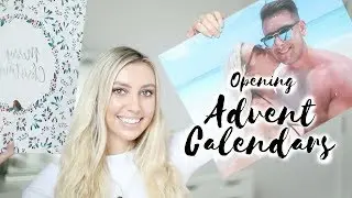 BEAUTY, CHOCOLATE & WINE ADVENT CALENDAR UNBOXING / OPENING | Scarlett London