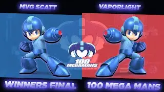 MVG ScAtt vs Vaporlight\\ Winners Final \\ 100 Mega Mans \\ SSBU