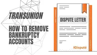 Sample TransUnion Bankruptcy Dispute Letter &ndash; Credit Repair Made Simple (iDispute Template)