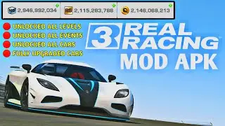 Real Racing 3 Mod Apk Download | Unlimited Money | Unlocked All Cars | Fully Upgraded Cars