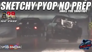 SKETCHY POUR YOUR OWN PUDDLE SMALL TIRE NO PREP!!!! 828 CASH DAYS AT WILKESBORO DRAGWAY 2023